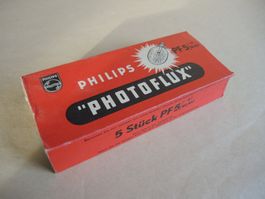 Philips Photoflux PF5/97 Blitzlichtlampe Vintage Rarität OVP