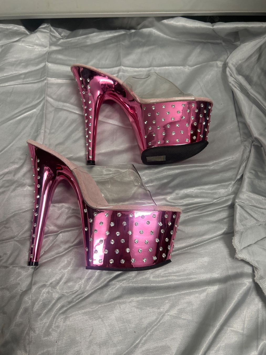 Scarpe da donna: Pleaser Platform Plateau Heels Pink Gr 40 Neu – Nuovo e nell'imballaggio originale da Regensdorf venduto da Spyke55 4