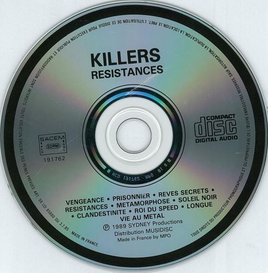 CD: Killers - Résistances (Rar) – Usato da St-Cergue venduto da VeganWarrior 1