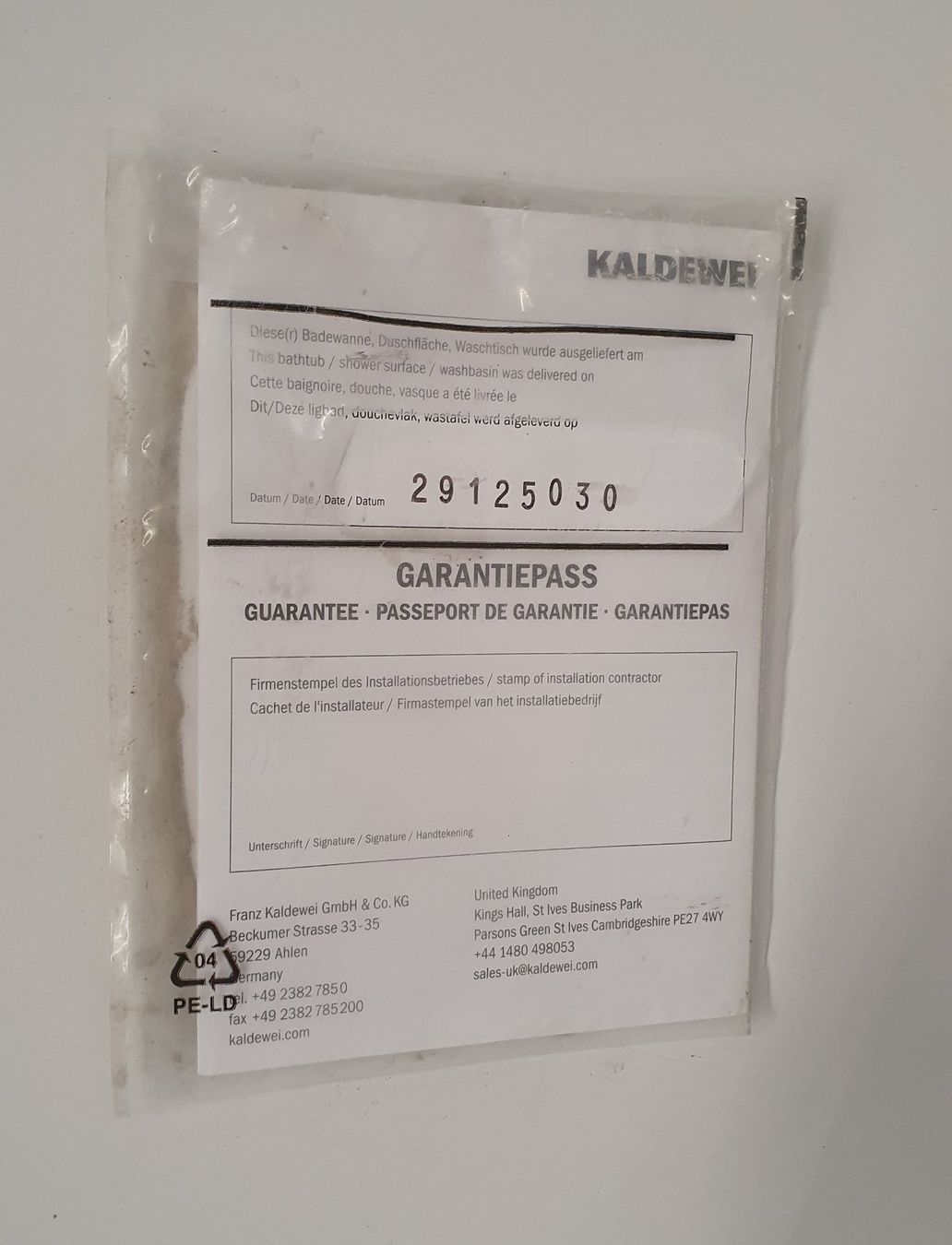 Kaldewei Vasche da bagno: Kaldewei PURO Badewanne – Nuovo (secondo la descrizione) da Glattbrugg venduto da BauTeile 4