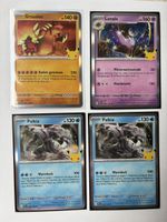 Pokémon Karten Set Palkia Groudon Lunala 4 Stück neu