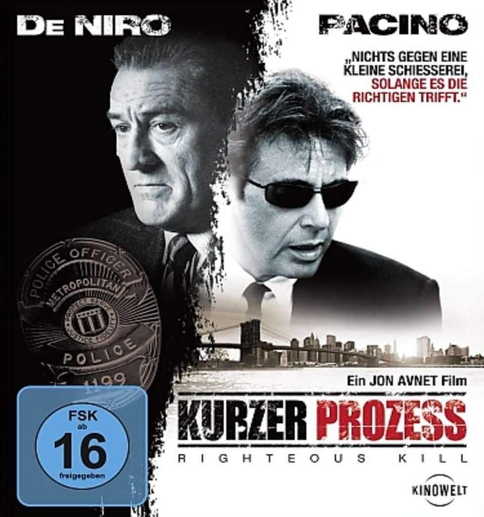 Tutti i DVDs: Kurzer Prozess - Righteous Kill mit deNiro und Pacino   DVD – Nuovo (secondo la descrizione) da Triengen venduto da Nilana