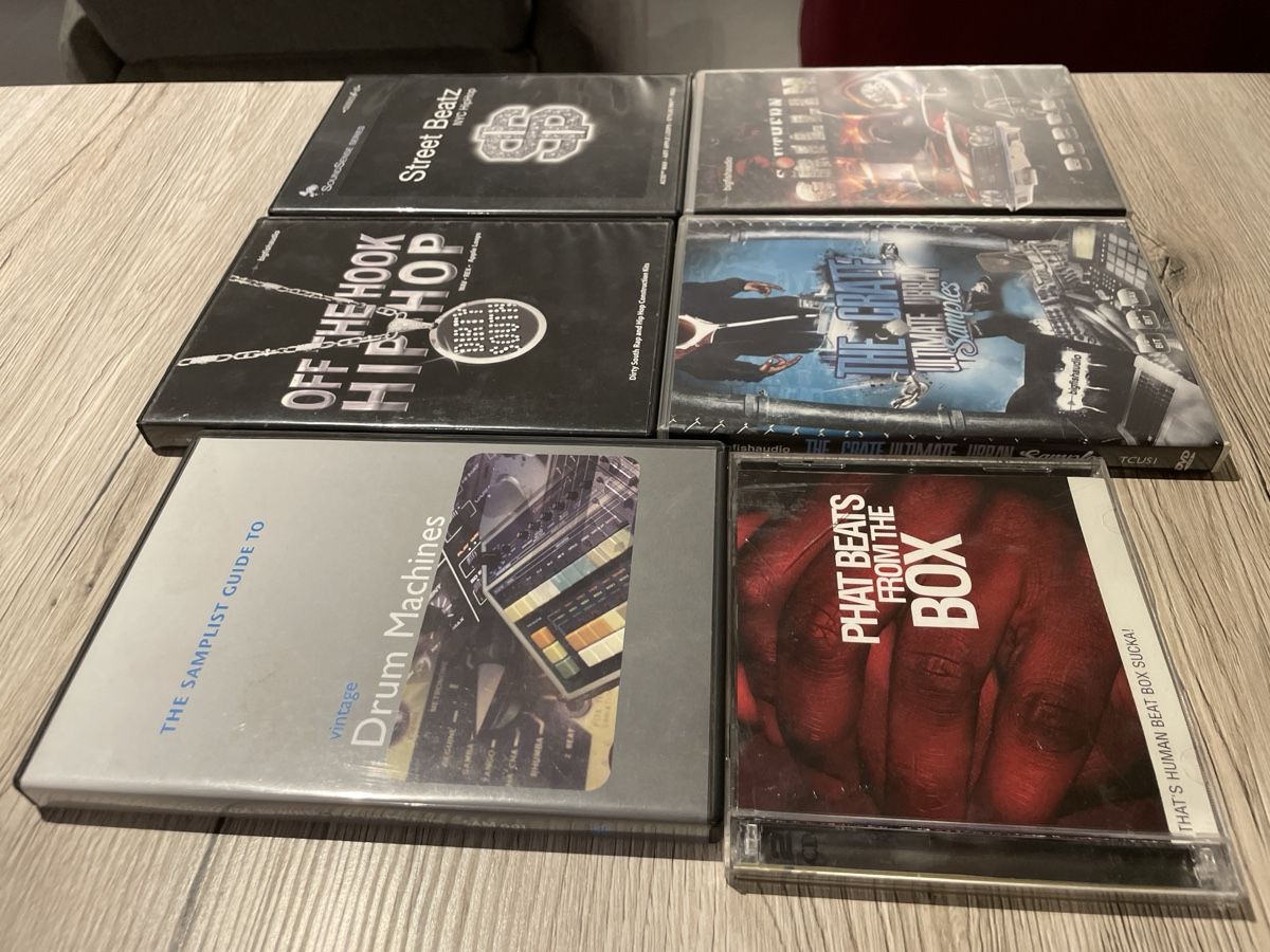 CD: Sample Cd‘s Hiphop – Usato da Selzach venduto da adr_8mst