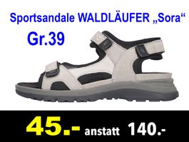 🔴   Damen-Sportsandale WALDLÄUFER Gr.39 „Sora“  /064C