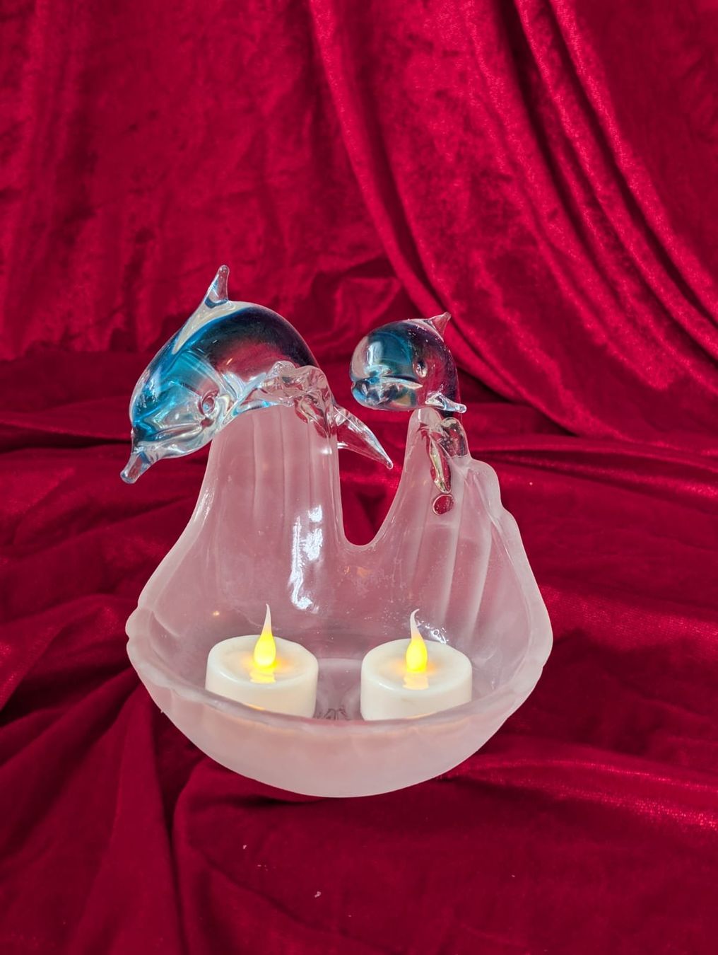 Portacandele: Partylite. Glas Delphine NEU – Nuovo e nell'imballaggio originale da Alchenflüh venduto da Richiefender 1