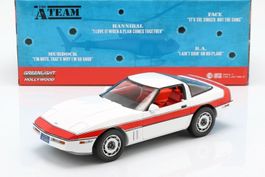CORVETTE C4 1984 A-TEAM 1:18 GREENLIGHT