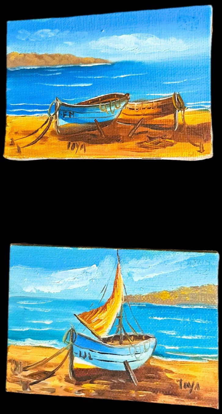 Dipinti: Bilder-Gemälde-Kunst Toya Spanien – Usato da Schlieren venduto da Rcaliforni 2