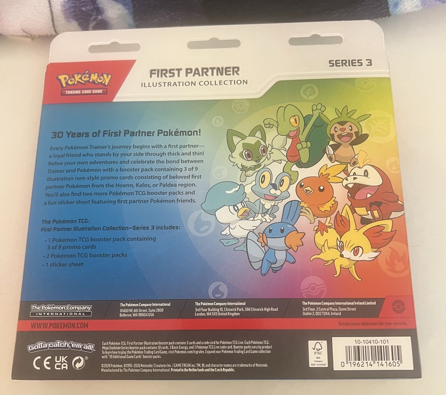 Pokémon Carte collezionabili: pokemon first partner series 3 -EN – Usato da Luzern venduto da LuzernTCGLab 1