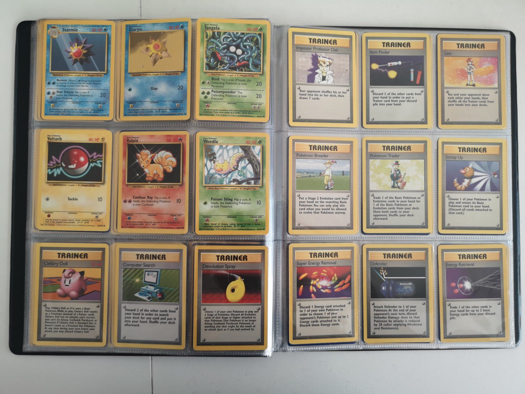 Pokemon Base Set Komplett alle 102/102, Englisch, NM-MT (Neu