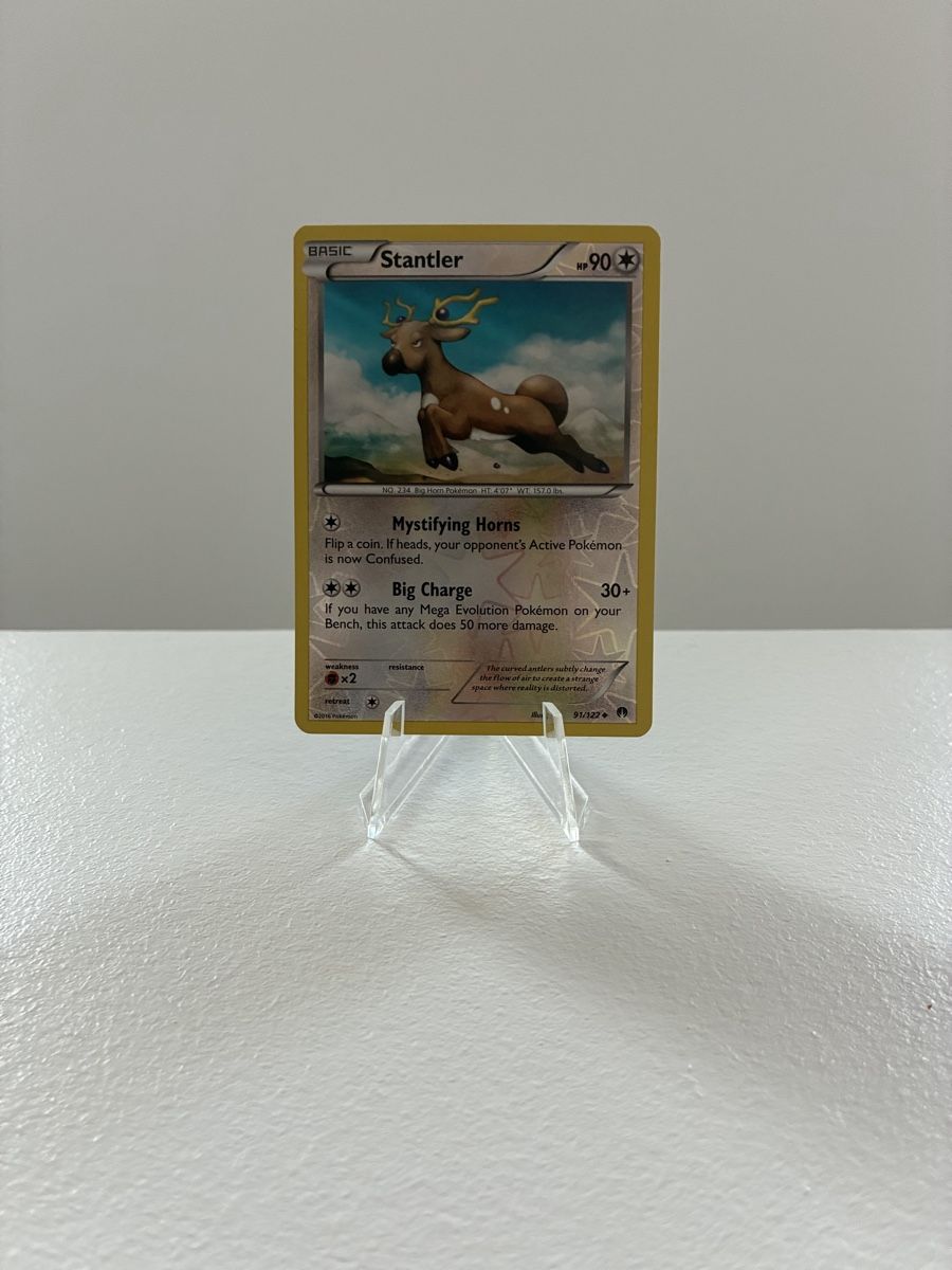 Pokémon Sammelbilder & Trading cards: Carta Pokémon Stantler 91/122 – Neu (gemäss Beschreibung) aus Taverne von nad02026