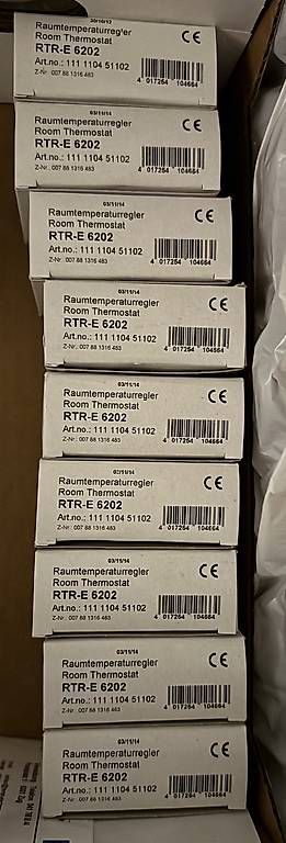 Riscaldamento: Raumthermostat, RTR-E 6202, mit Ein-/Aus Knopf – Nuovo e nell'imballaggio originale da Gossau SG venduto da PsG_ 2