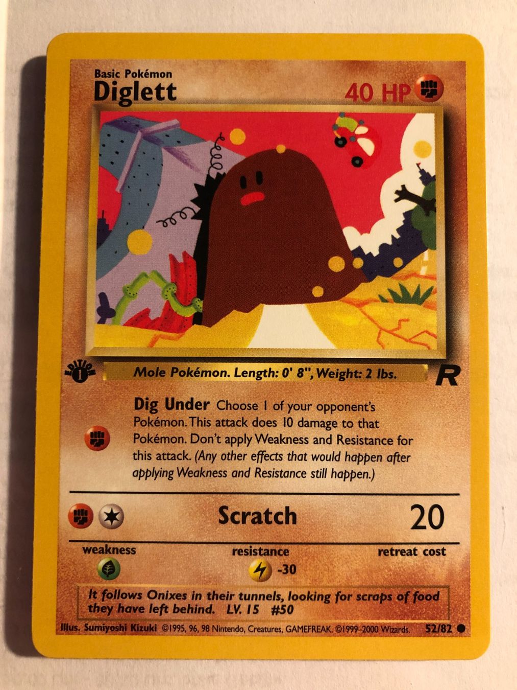 Carte collezionabili: Diglett 1st Team Rocket - MINT - ab 1.- – Usato da Giubiasco venduto da dan_pr8b