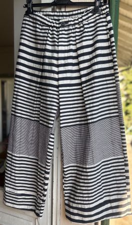 Pantaloni misto cotone e lino! M