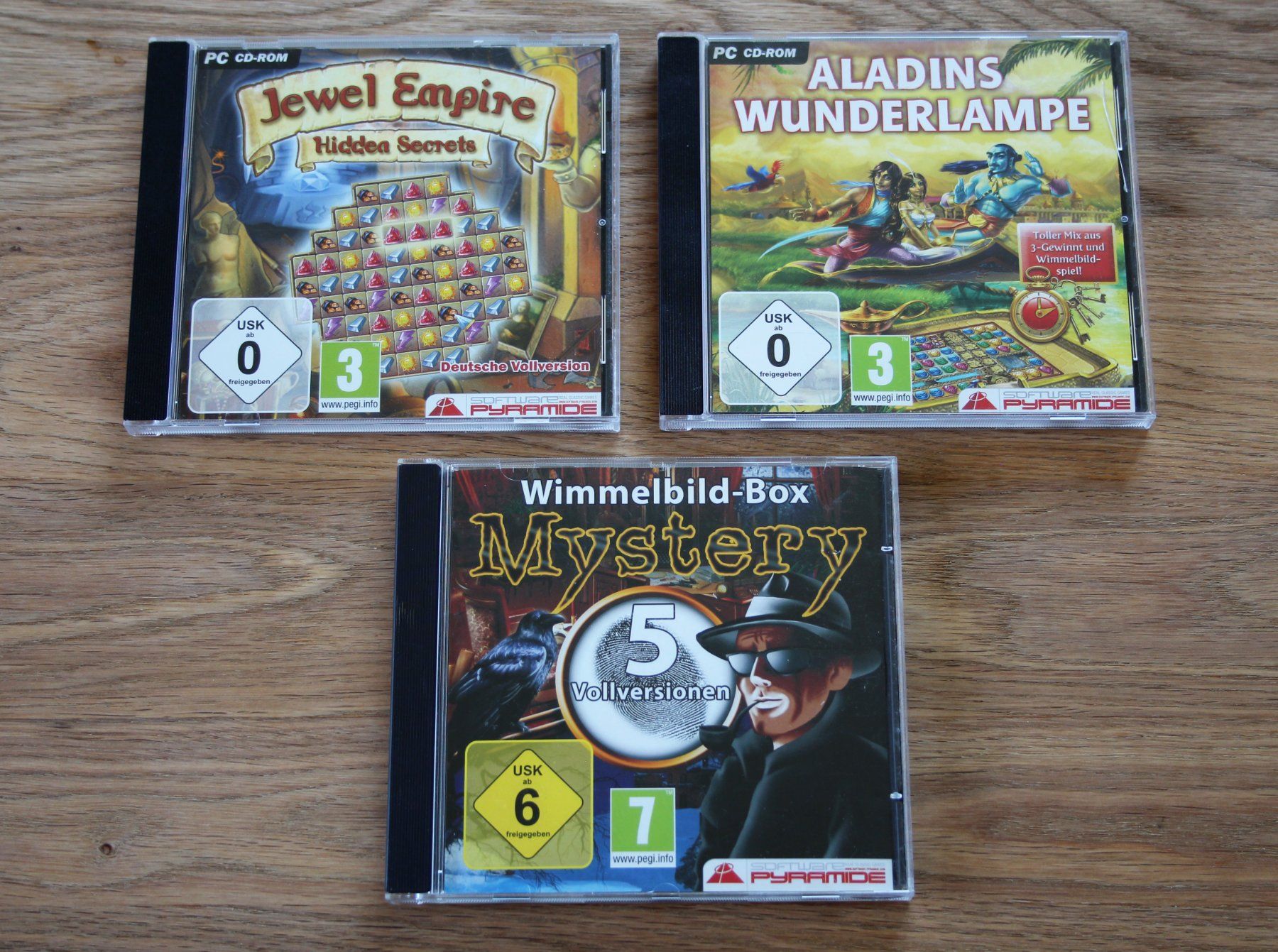 Spiele: Sieben Wimmelbild Spiele – Gebraucht aus Münchenbuchsee von Chaoo