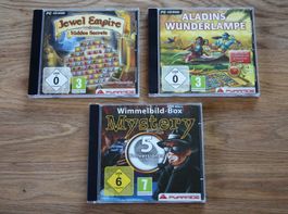 Sieben Wimmelbild Spiele