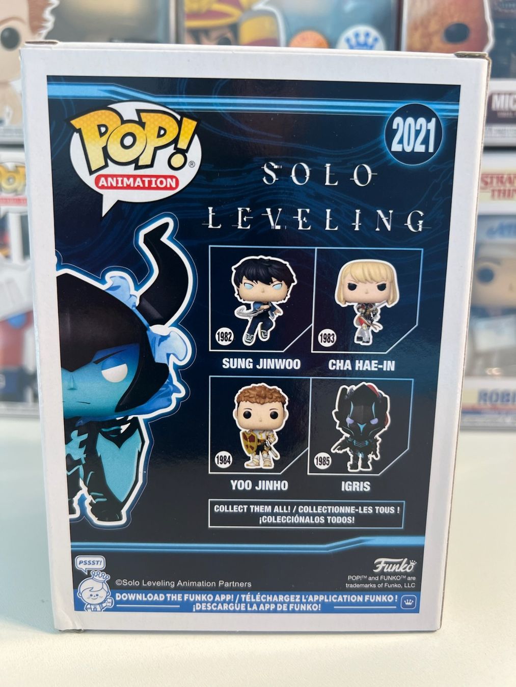 Funko Statuette: Funko POP! Animation Solo Leveling Iron Edition Limitée – Nuovo e nell'imballaggio originale da Le Mouret venduto da perfectbijou 2
