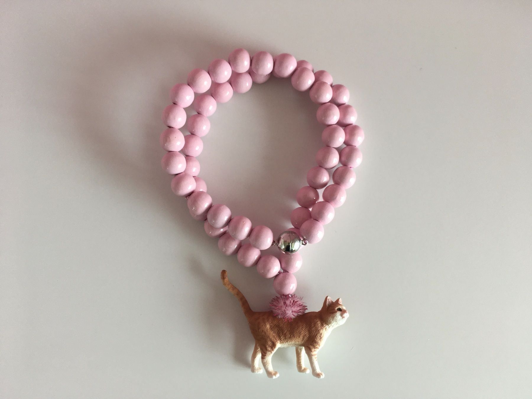 Catenine: SCHLEICH Kette Katze rosa – Nuovo e nell'imballaggio originale da Zollikofen venduto da poppala 2