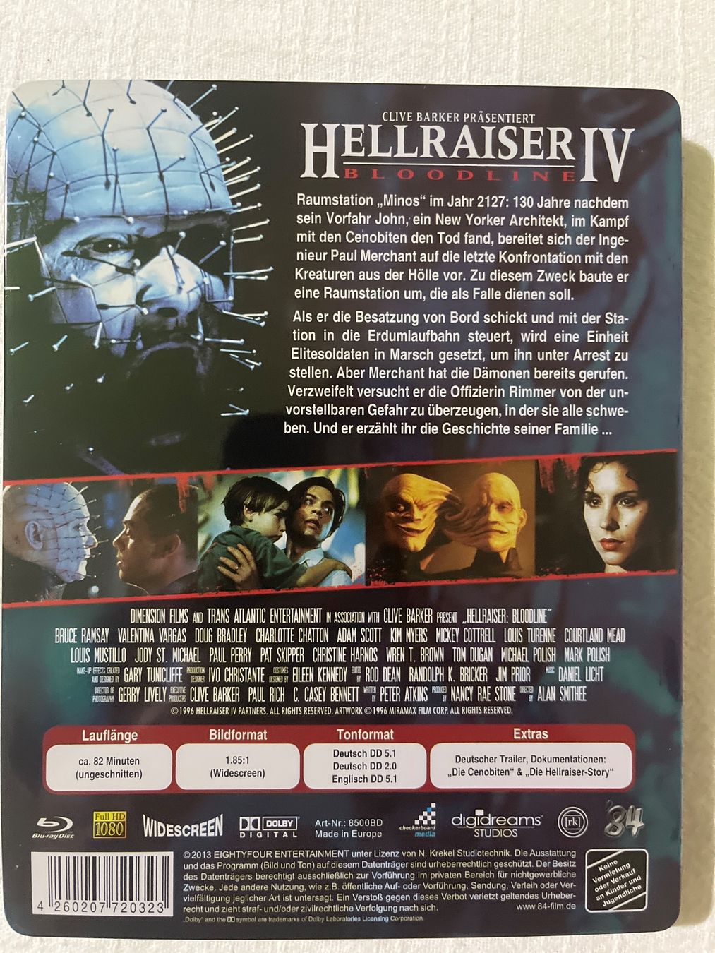 Tutti i DVDs: Hellraiser 4 Steelbook – Usato da Basel venduto da patku79 1