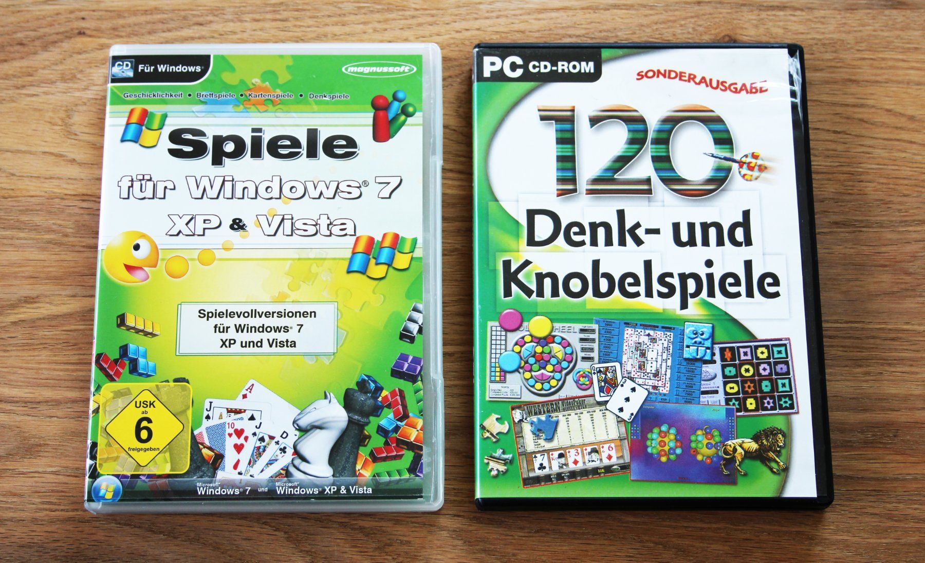 Spiele: Spiele für Windows + 120 Denkspiele – Gebraucht aus Münchenbuchsee von Chaoo