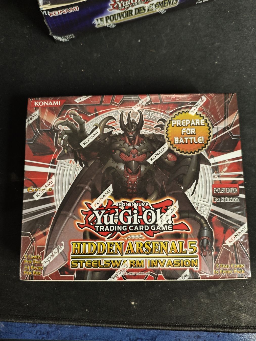 Yugioh Sammelbilder & Trading cards: Yu-Gi-Oh Hidden Arsenal 5 Booster Box – Neu und originalverpackt aus Sonceboz-Sombeval von mil_8vr2
