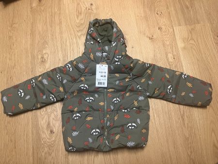 Winterjacke mit Kapuze, Grösse 98, Neu mit Etikett!
