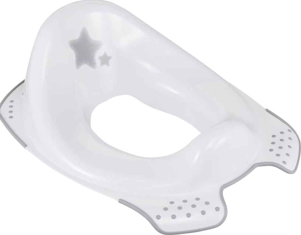 WC: Keeeper Toilettensitz Ewa nordic white mit Stern – Nuovo e nell'imballaggio originale da Basel venduto da Seifehuesli