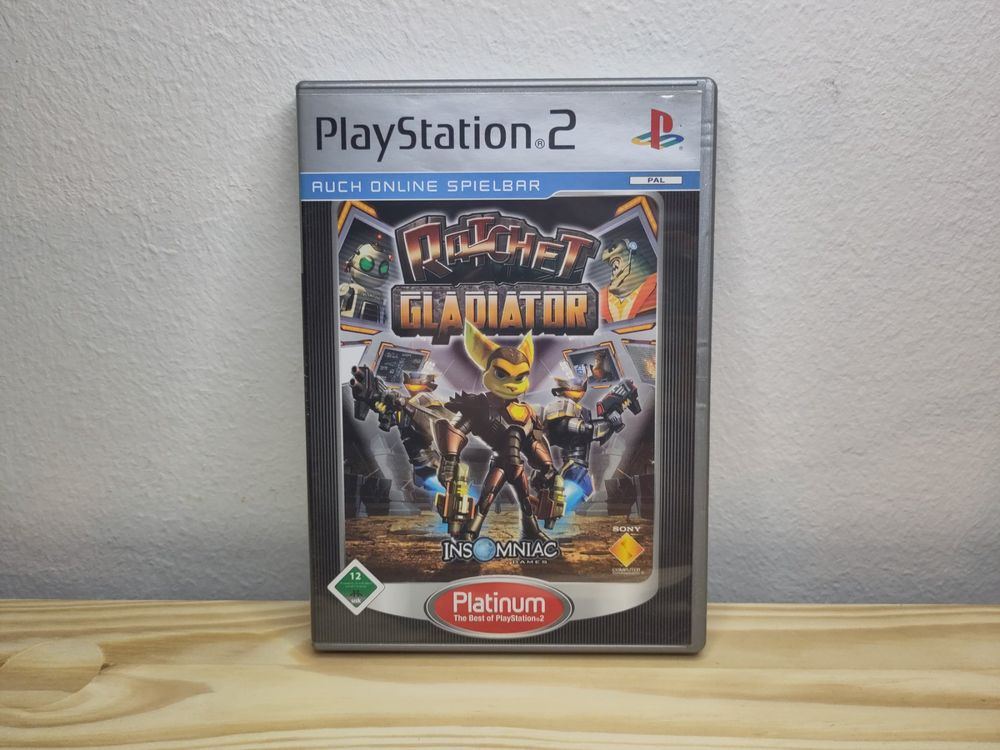 Jeu Ratchet Gladiator – Sony PS2, Bon état