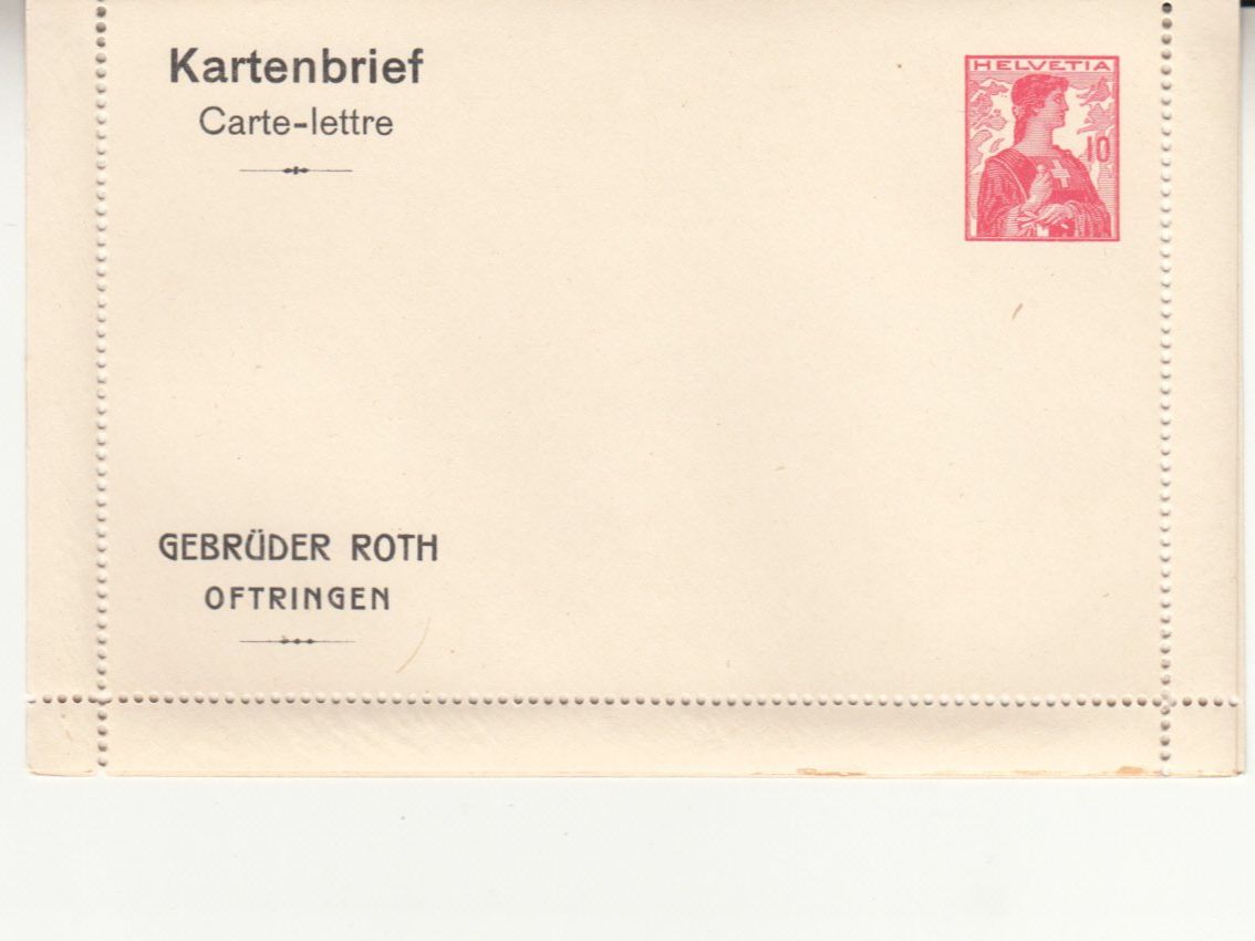 Alle Briefmarken: SGK PKB 005 Roth Oftringen – Gebraucht aus Bürglen TG von StampGraf