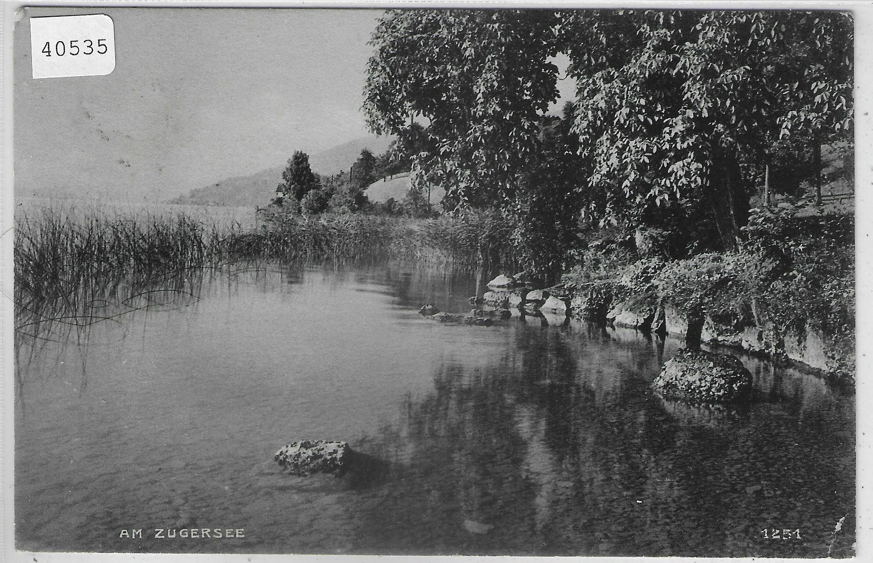 Cartoline postali: Am Zugersee – Usato da Ettingen venduto da Kartenplanet