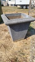 Blumentopf Granit Optik H 50cm B 30cm B 30cm