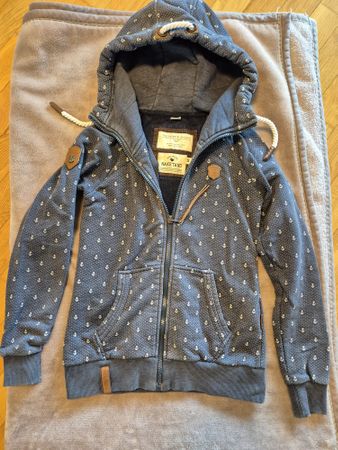 Naketano Hoodie mit Anker Muster, Gr. S, Top Zustand!