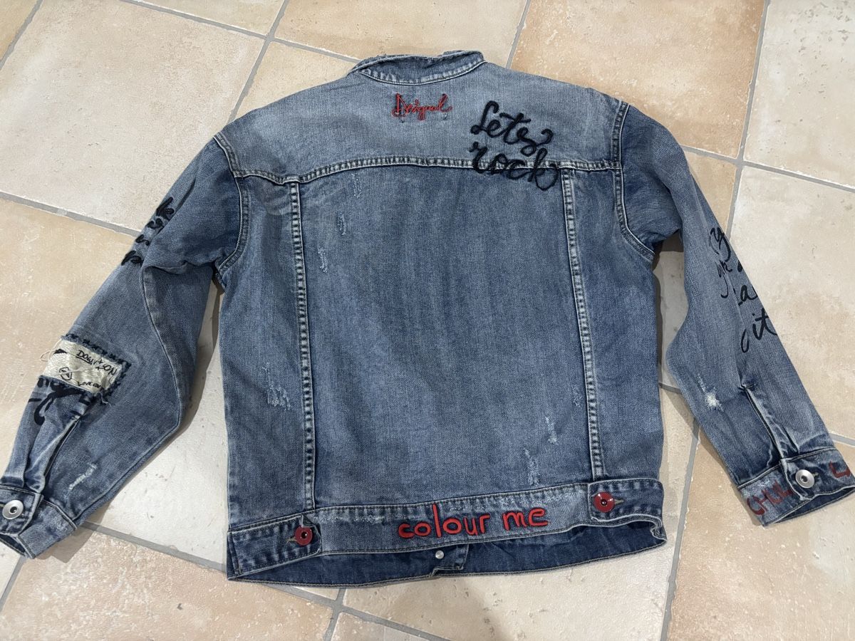 Desigual Giacche: Desigual: giacca jeans – Nuovo (secondo la descrizione) da Losone venduto da Tilly-nb7t 4