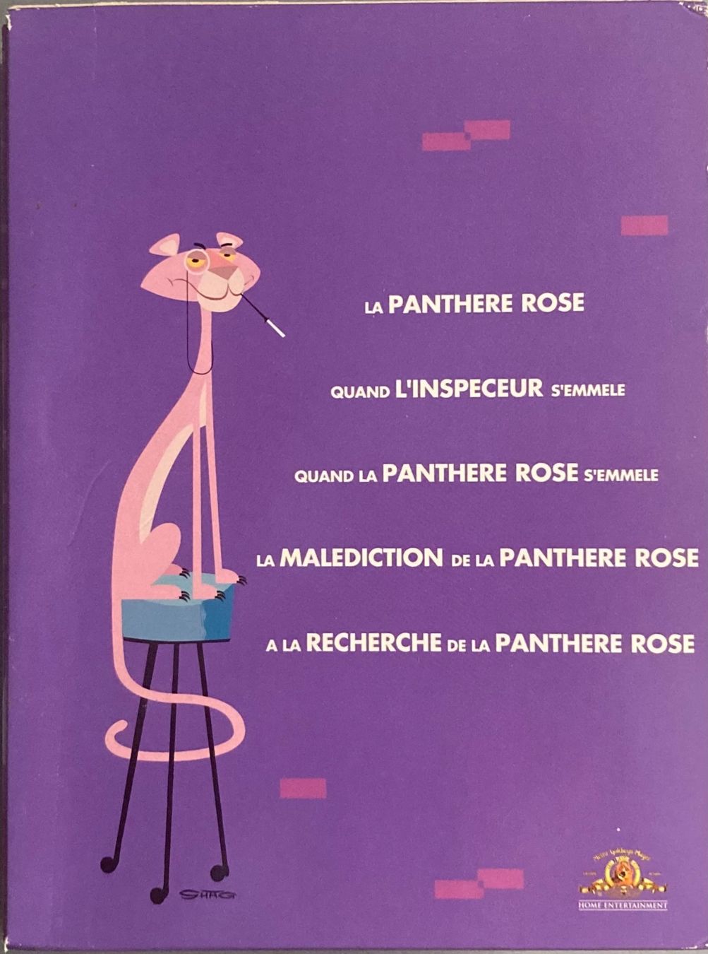 Tutti i DVDs: LA PANTHERE ROSE (LA COLLECTION DE FILMS) – Usato da Poliez-Pittet venduto da Newtown-Records 1