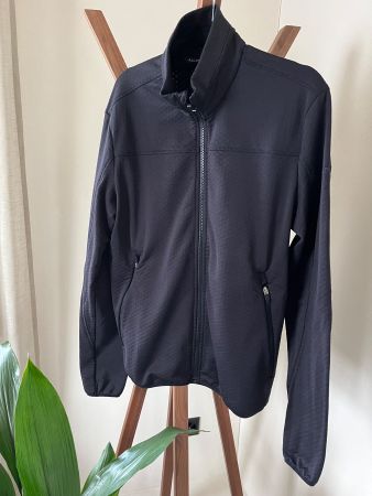 Coole Freizeitjacke Jacke Sportjacke Schwarz Grösse M