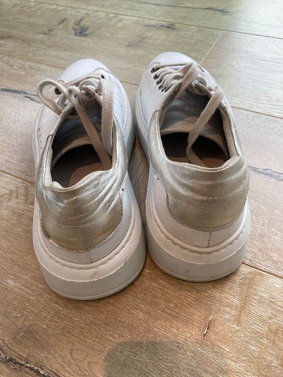 Globus Leder Sneakers Gr. 38 weiss 2