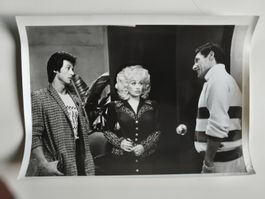 photographie de press S.Stallone D.Parton