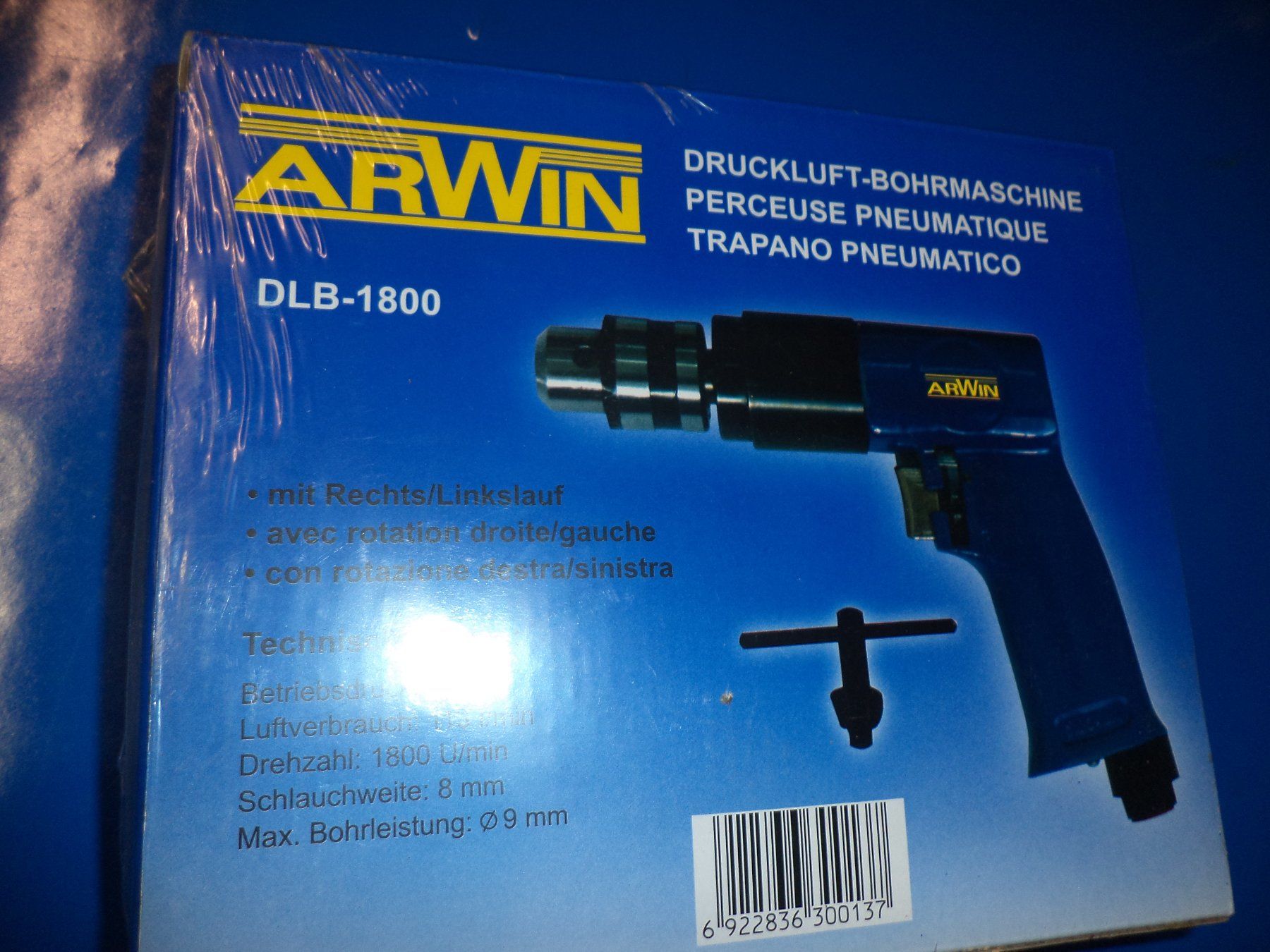 Trapani: Neue Arwin Luftbohrmaschine – Nuovo e nell'imballaggio originale da Oetwil am See venduto da Avenger07 1
