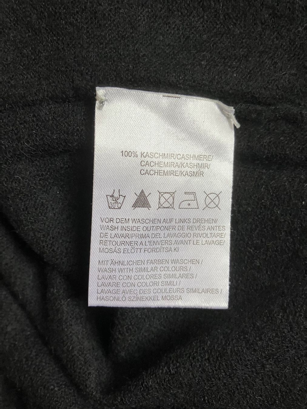 Maglioni & Felpe: Schwarzer Kaschmir Rollkragenpullover – Usato da Lenzburg venduto da ann_8hmk 5