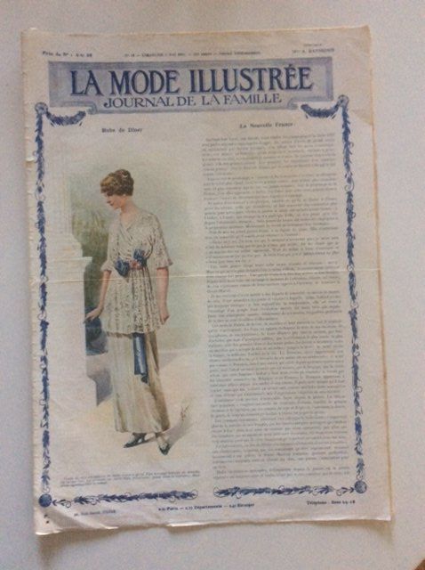 Riviste & Magazine: Journal sur la Mode 1915 – Usato da Genève venduto da edelweiss1900 2