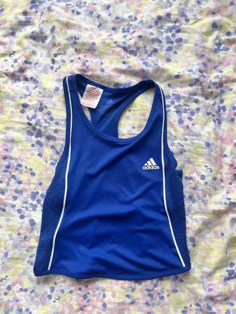Sport Oberteil Adidas Aeroready blau Grösse XS neuwertig