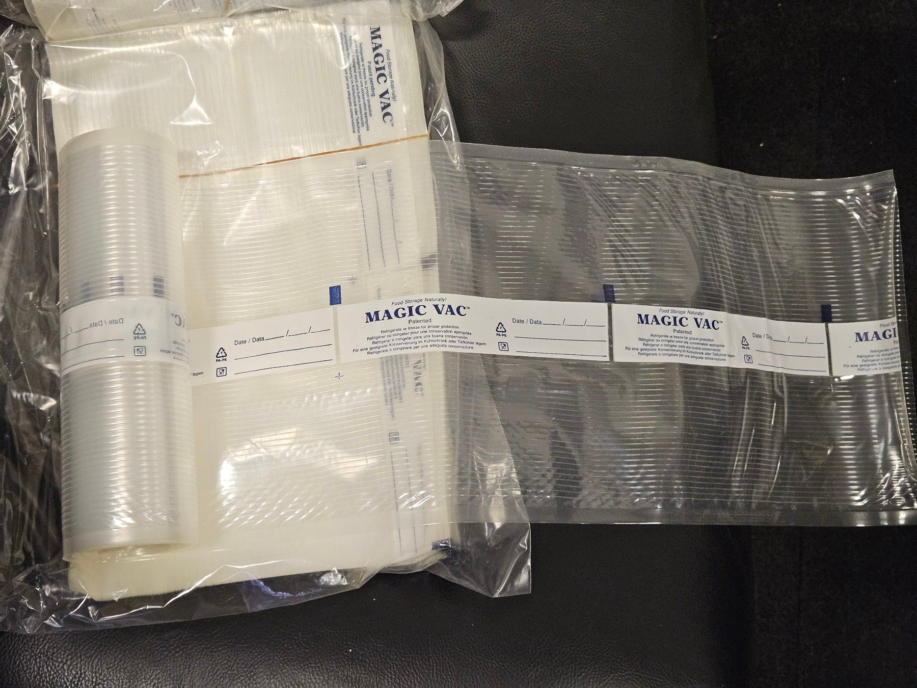 Elettrodomestici da cucina: 2x Vakuumier Rollen 20cm 500cm MAGIC VAC Lebensmittelecht – Nuovo (secondo la descrizione) da Kloten venduto da Euroasia 3
