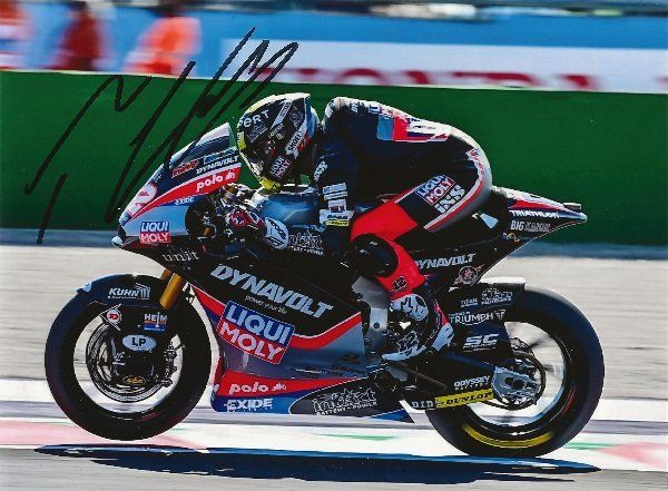 Autografi: Autogramm Tom Lüthi Misano 2020 – Usato da Solothurn venduto da F1shop1