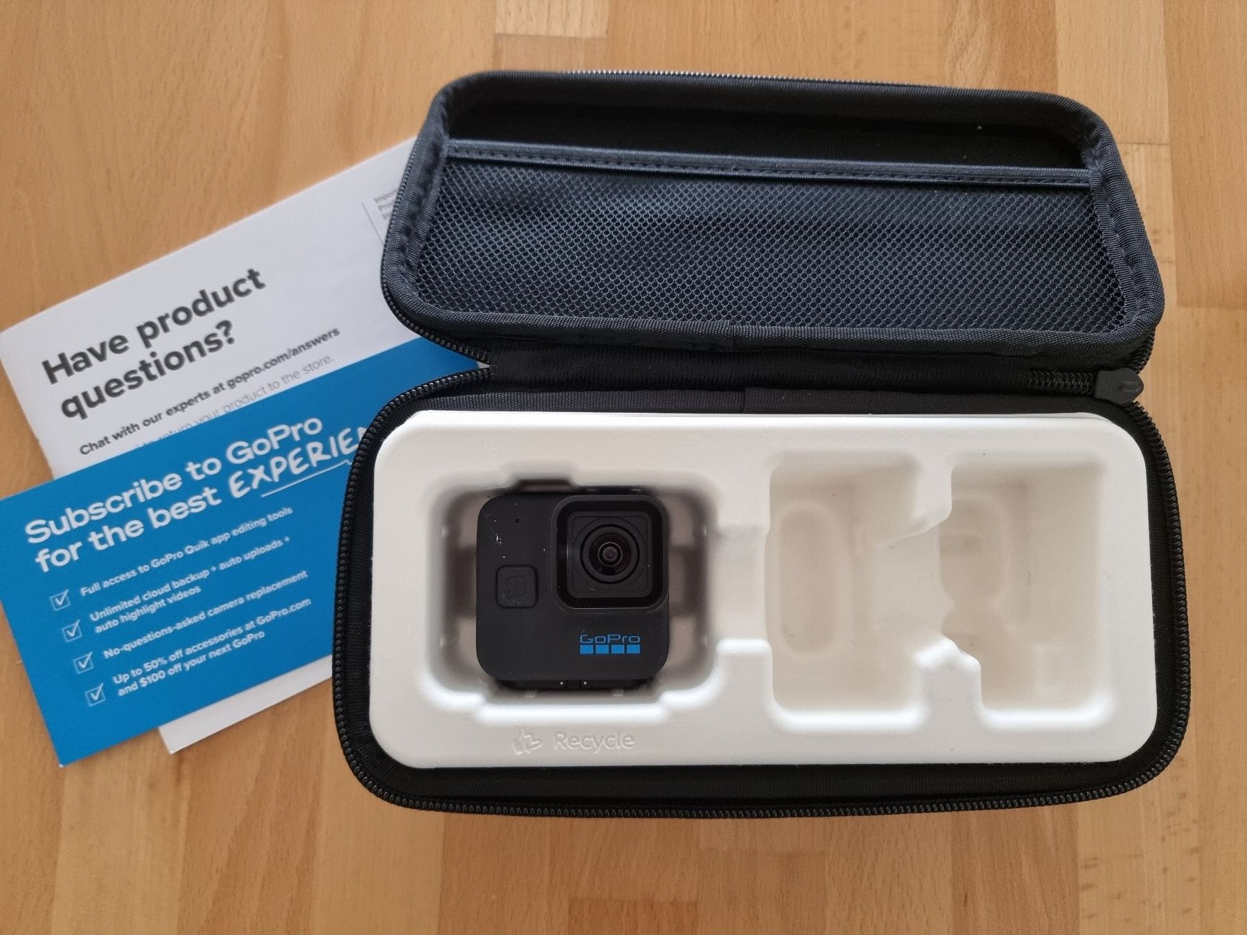 Gopro Action Cam: Gopro Hero 11 Mini Black mit Etui – Usato da Ebikon venduto da Dubi1