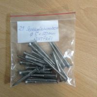 Senkkopfschrauben, Dm 5 x 50 mm - ROSTFREI-  21 Stück
