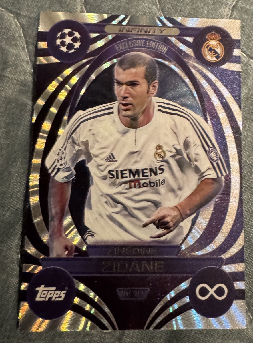 Topps Carte collezionabili: Topps Match Attax 25/26 Zidane Infinity – Nuovo (secondo la descrizione) da Baden venduto da Davemt