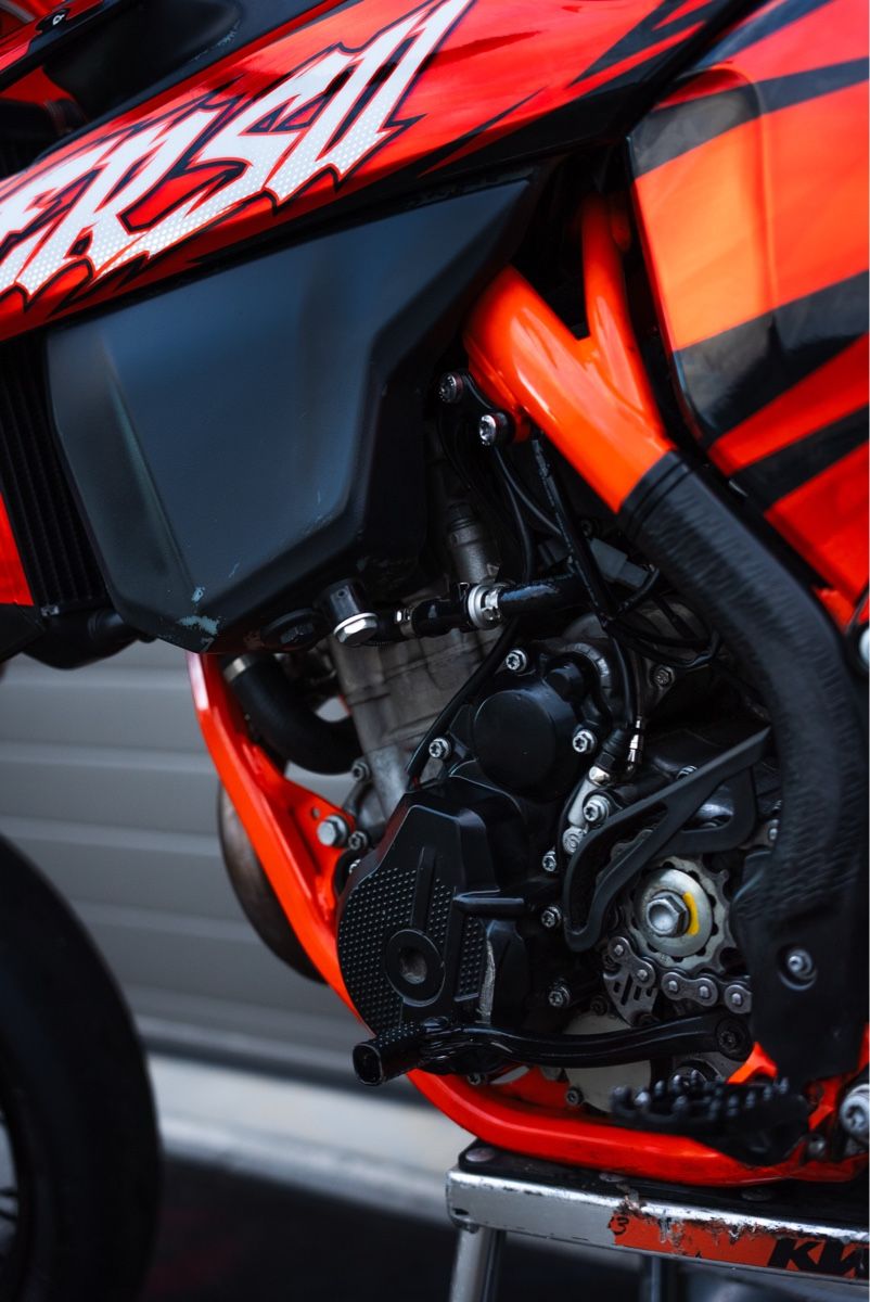 KTM Strada: Supermoto Ktm exc 250f – Usato da Blumenstein venduto da Laersu.137 2