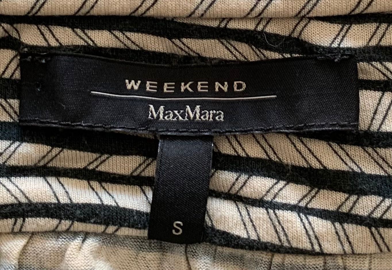 Max Mara Röcke: Weekend Max Mara Jupe Grösse S Jersey offwhite schwarz – Gebraucht aus Nussbaumen AG von brigitebardot 3