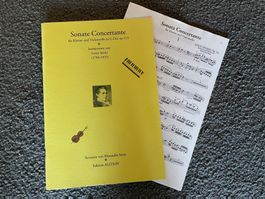 Cello Noten Louis Spohr Sonate Concertante G Dur op15