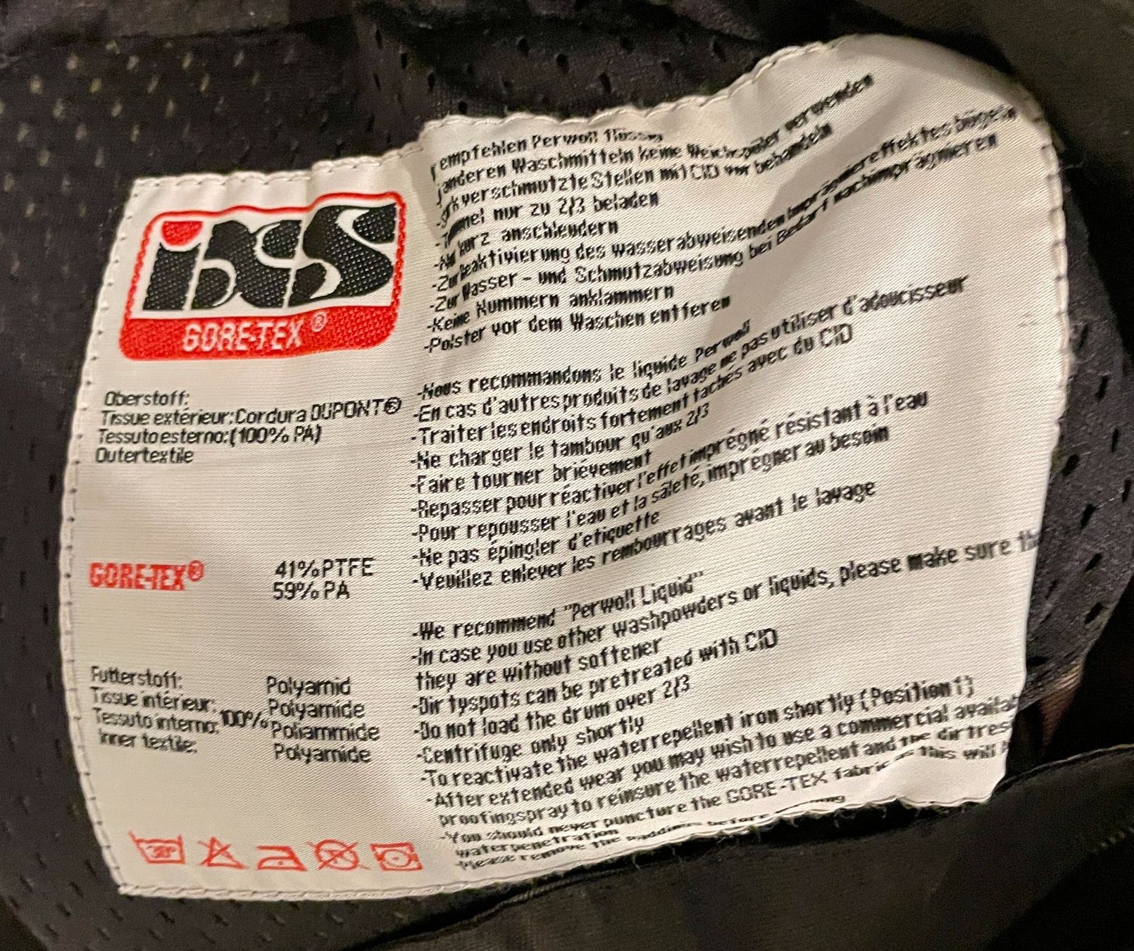 IXS Giacche: IXS Motorrad-Jacke – Usato da Ebnat-Kappel venduto da rf1264 1