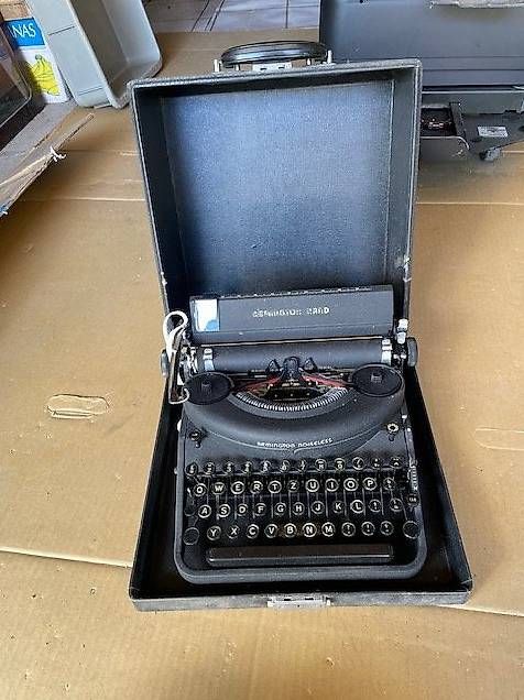 Remington Macchine da scrivere: Machine à ècrire REMINGTON Noiseless portable – Usato da Colombier NE venduto da Boy48 1